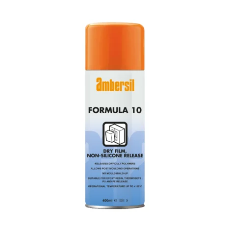 Formula 10 - bezsilikonowy, suchy środek rozdzielajacy do form wtryskowych i gumy - 400ml