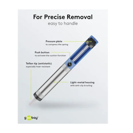 Odsysacz do cyny - silna pompa do odsysania cyny