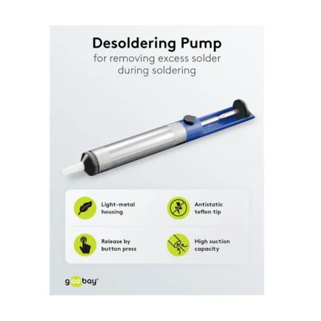 Odsysacz do cyny - silna pompa do odsysania cyny